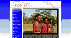 Desktop Screenshot of koi-hai.com